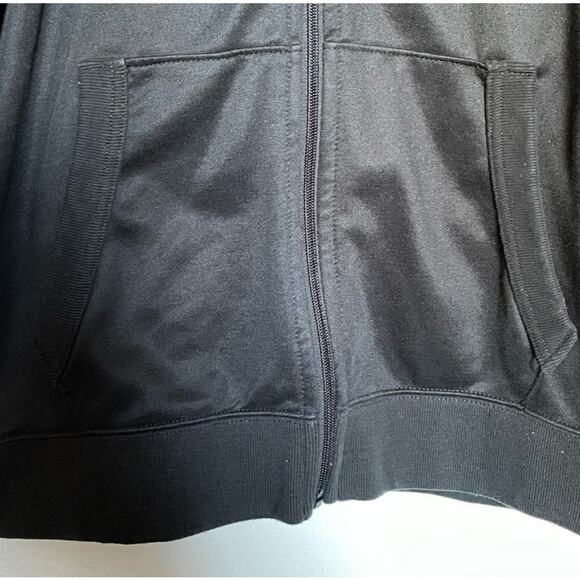 Abercrombie & Fitch Full Zip Sweatshirt Black Large - Picture 5 of 5